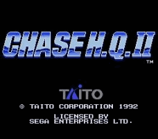 Chase HQ II Title Screen